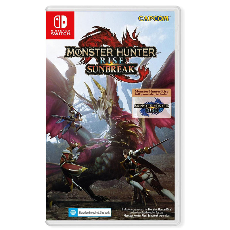 Nintendo Switch Monster Hunter Rise Sunbreak Master Edition (AU)