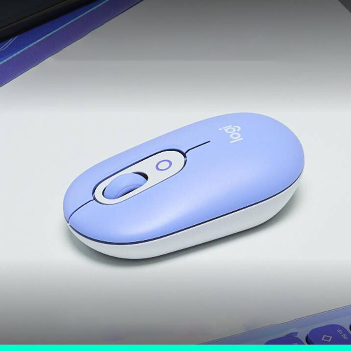 Logitech Pop Mouse Wireless With Customizable Emoji (Graphite, Off-White, Lilac, Rose)
