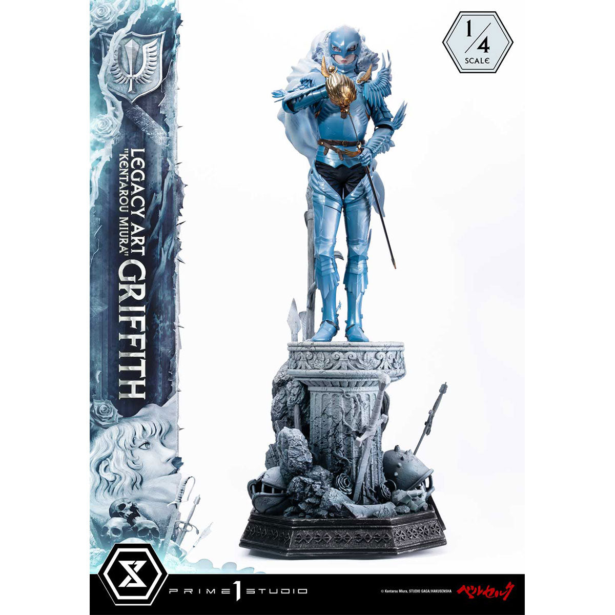 Legacy Art "Kentarou Miura" Berserk Griffith 1/4 Scale