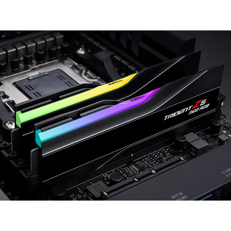 G.Skill Trident Z5 Neo RGB 64GB (2x32GB) DDR5 6000 MT/s CL30-40-40-96 1.40V AMD EXPO Desktop Memory