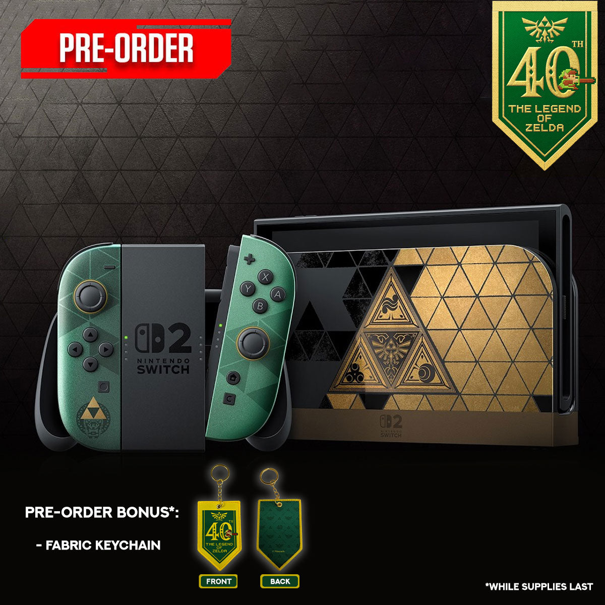 Nintendo Switch 2 Console The Legend of Zelda 40th Anniversary: The Legend of Zelda Ocarina of Time