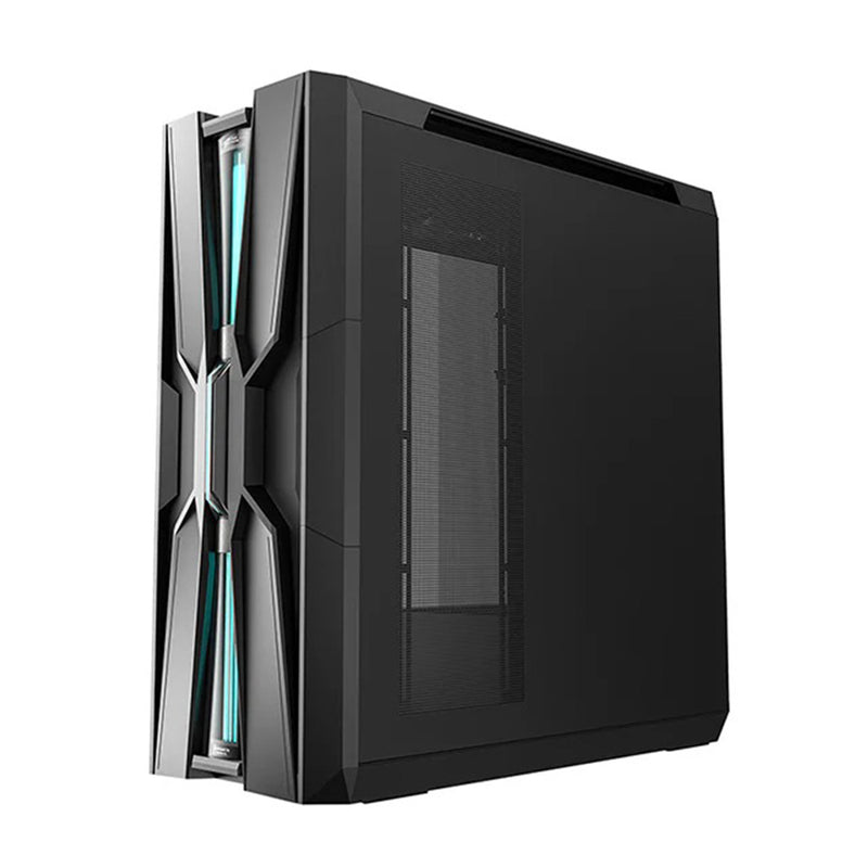 DeepCool Genome III Full-Tower Premium Case with Integrated Liquid Cooling (Black, White) (R-GENOME-BKALA3-G-3, R-GENOME-WHALA3-G-3)