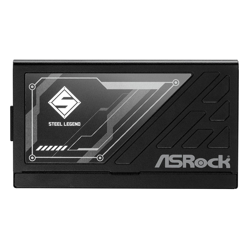 ASRock Steel Legend SL-1000G 1000W 80+ Gold & Cybenetics Platinum ATX 3.1 PCIe 5.1 Full Modular Power Supply (Black)