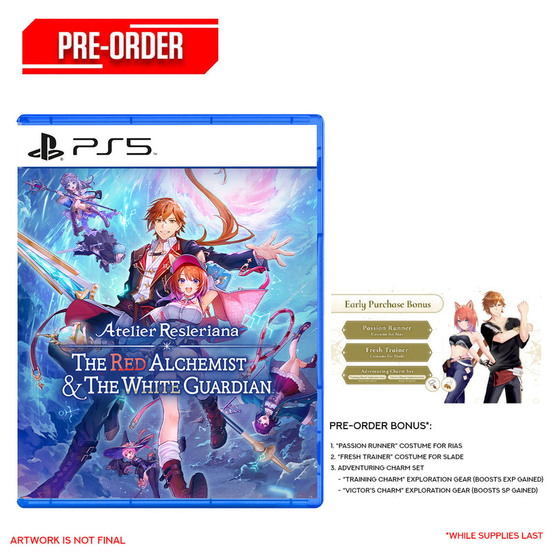 PS5 Atelier Resleriana The Red Alchemist & The White Guardian (English) Pre-Order Downpayment