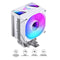 Jonsbo CR-1400 V2 Silent Series 90MM Single-Tower CPU Cooler (White)