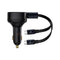Baseus Enjoyment Retractable 2-in-1 Car Charger C+C 33W (C00035500111-00)