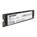 Patriot P300 512GB M.2 2280 PCIe Gen3 x4 SSD with 1700MB/s Read/ 1100MB/s Write (P300P512GM28)

