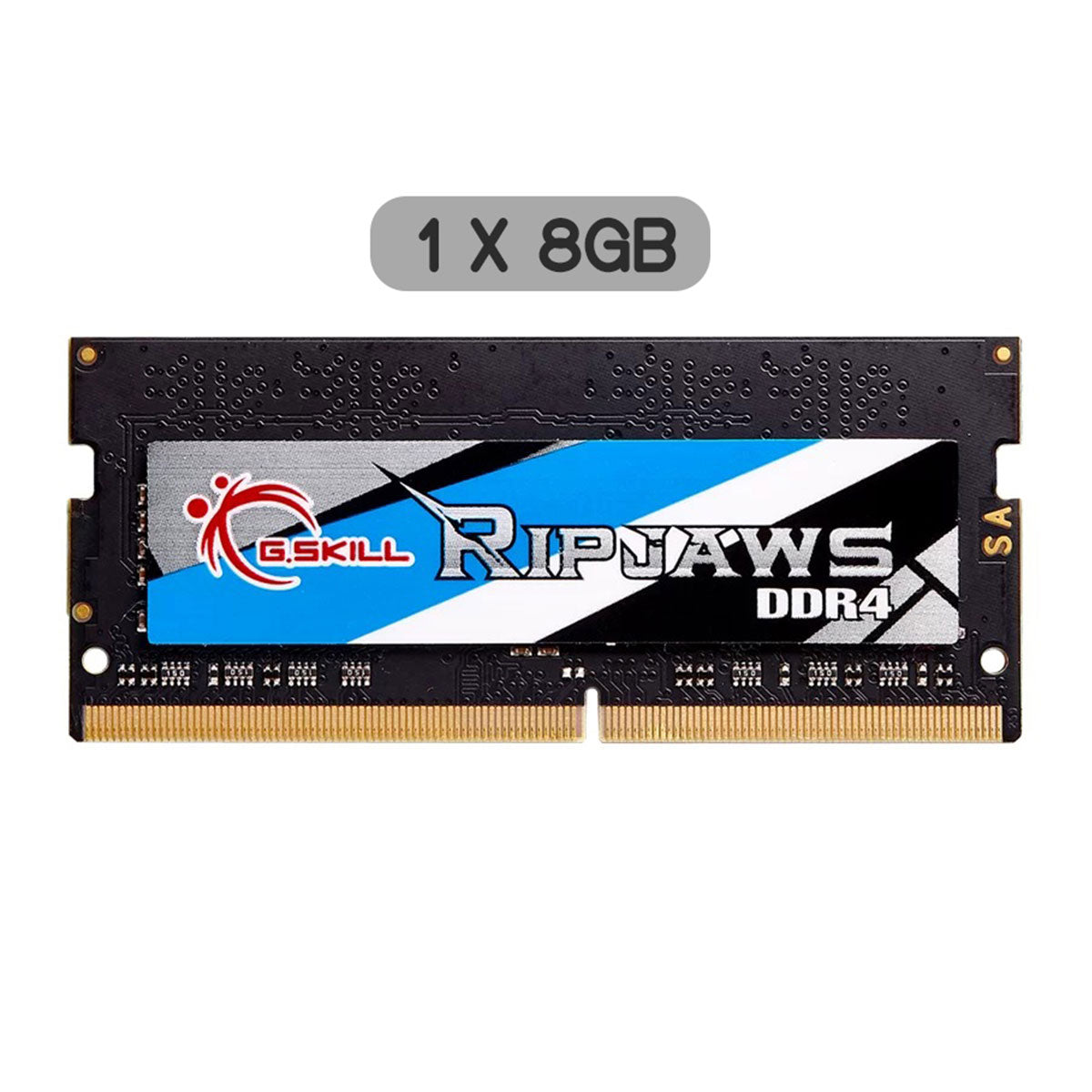 G.Skill Ripjaws 8GB (1x8GB) DDR4 SO-DIMM 3200MHz CL22-22-22-52 1.20V Laptop Memory (F4-3200C22S-8GRS)