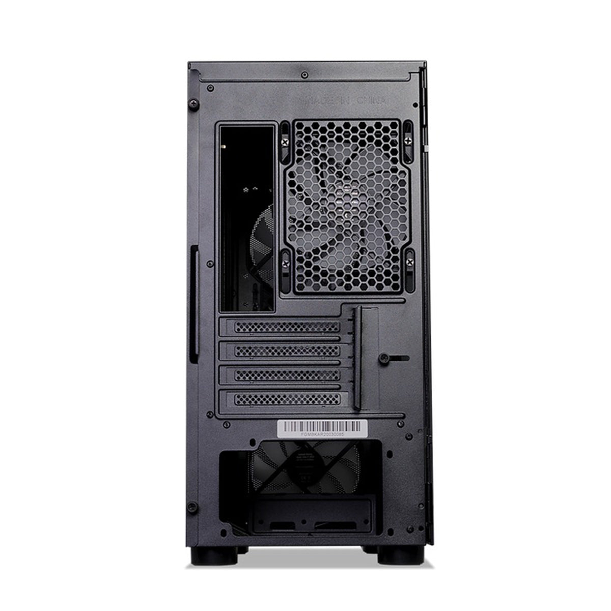 Tecware Forge M Omni Link Mesh Front /TG Side Panel High Airflow PC Case (Black, White)