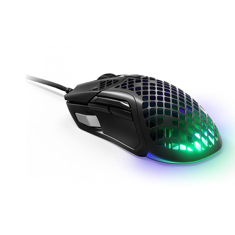 SteelSeries Aerox 5 Ultralight Multi-Genre Gaming Mouse (Black) (PN62401)