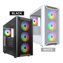 Montech XR Wood Mid-Tower TG Side Panel & Mesh Front with Wood Blends PC Case | DataBlitz