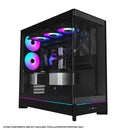 Montech HS02 Pro ATX Mid-Tower Curved Glass Front & TG Side Panel PC Case | DataBlitz