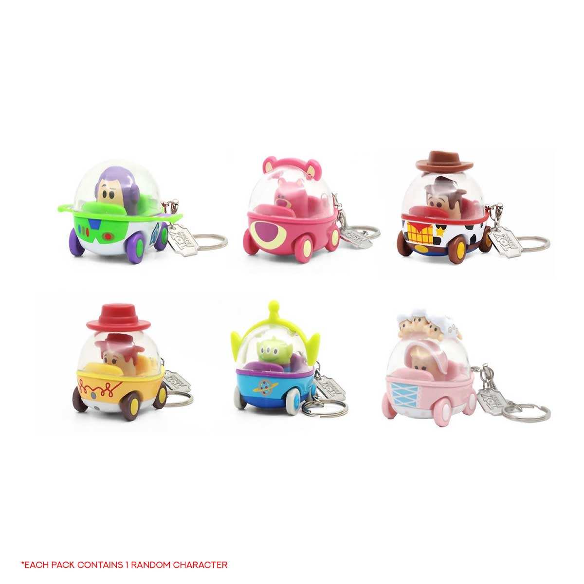 Paladone Toy Story Car Keychain Blind Box (81265-6MB)
