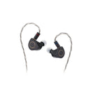 SIMGOT SuperMix 4 1DD + 1BA + 1 Planar + 1PZT Hybrid Drivers Earphones (Black)