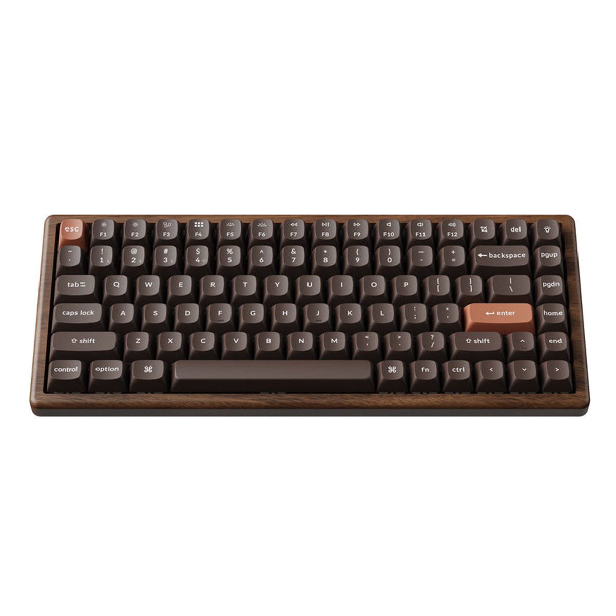 Keychron K2 HE 75% Wireless Hot-Swappable RGB Magnetic Switch Custom Keyboard - All-Wood