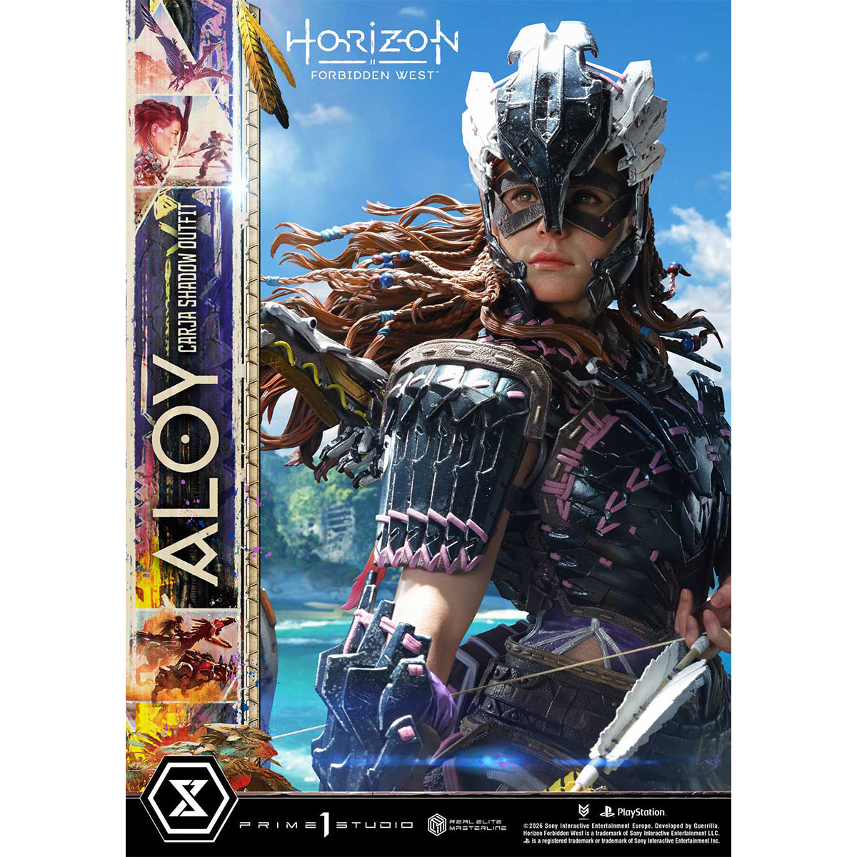 Real Elite Masterline Horizon Forbidden West Aloy Carja Shadow Outfit