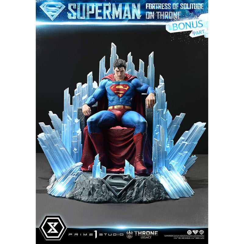 Throne Legacy Superman (Comics) Superman Fortress of Solitude on Throne | DataBlitz
