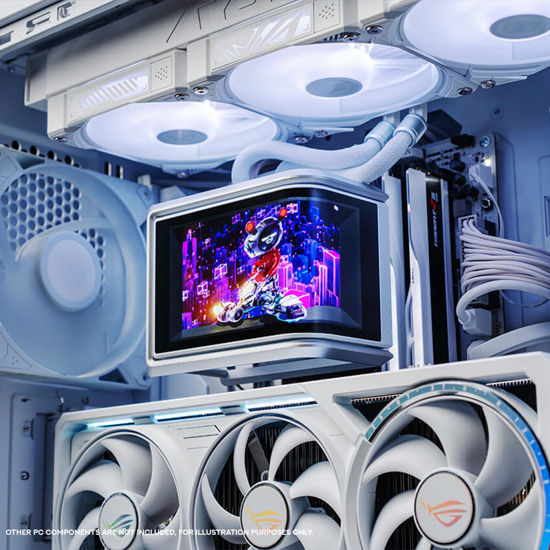 Asus ROG RYUO IV SLC 360 ARGB CPU Liquid Cooler (White)