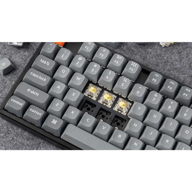 Keychron K8 Max QMK Fully Assembled Hot-Swappable RGB Backlight Aluminum Frame TKL Wireless Mechanical Keyboard