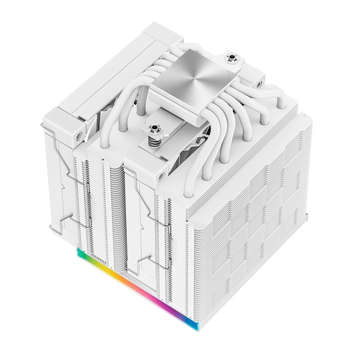 Deepcool AK620 Digital WH Performance CPU Cooler With a Status Display (White) (R-AK620-WHADMN-G)