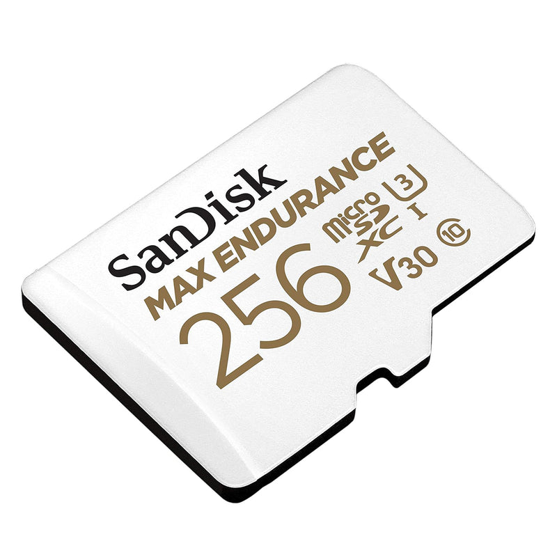 Sandisk Max Endurance 256GB Microsdxc Card With Adapter For Dash Cams & Home Security Cameras