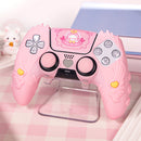 IINE Meow Pact Silicone Protective Case for PS5 Controller (Pink) (L1028)