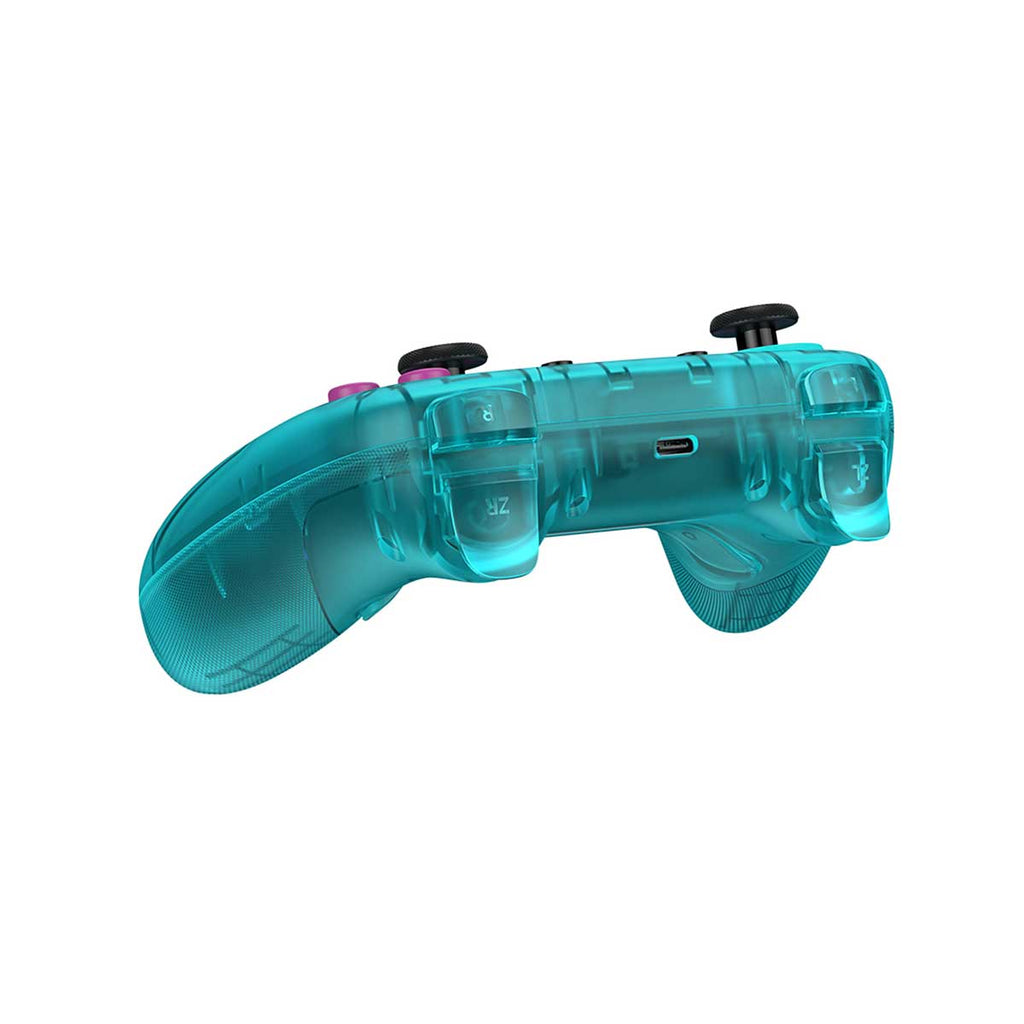 Gamesir T4 Nova HD Rumble Wireless Controller For N-Switch (Neon Teal ...