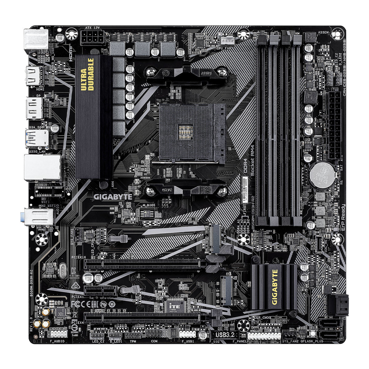 Gigabyte B550M DS3H R2 Ultra Durable Motherboard