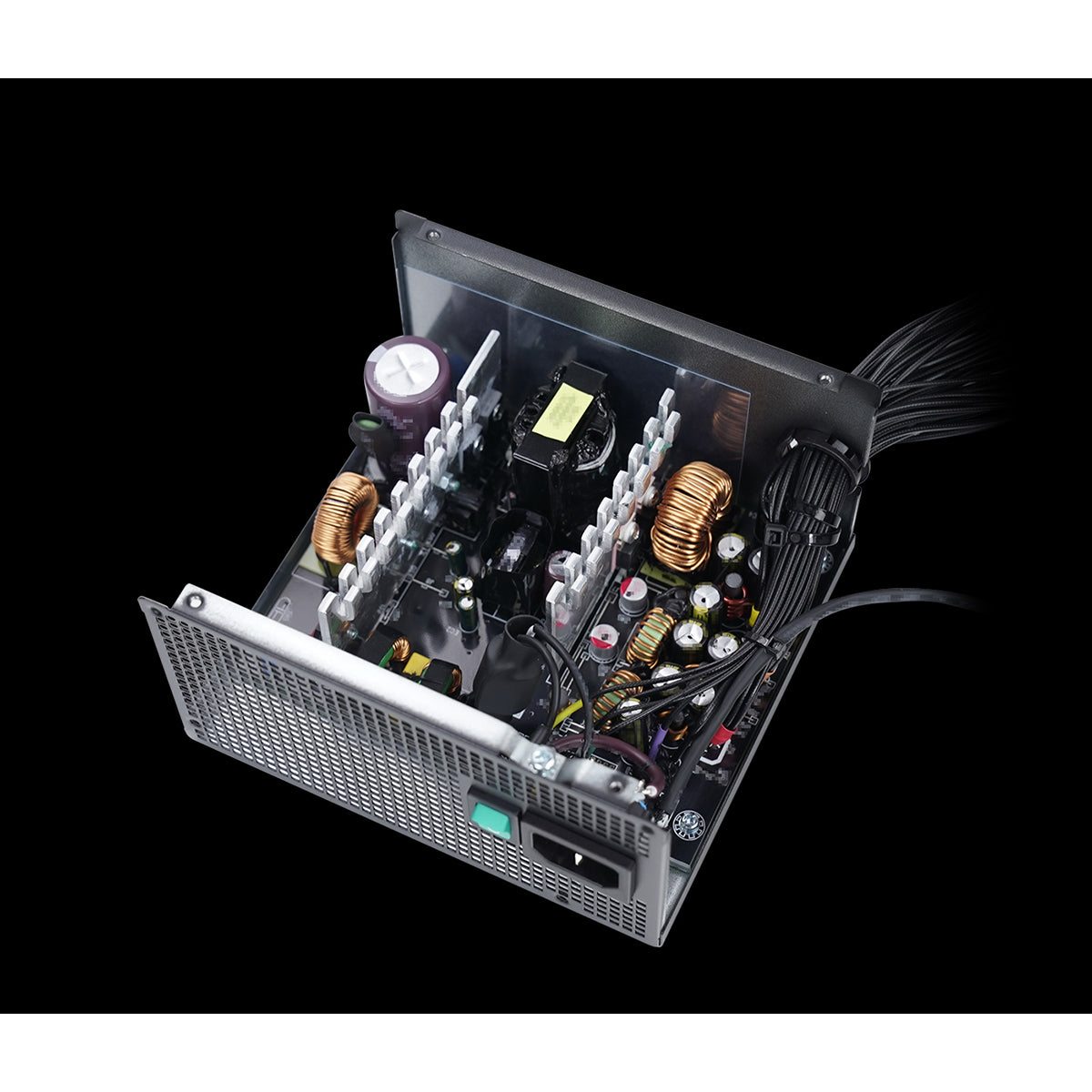 DeepCool PF500X 500W Cybenetics 80+ Bronze ATX 2.52 Sleeved Cable Power Supply (R-PF500X-HD0B-JGUS)