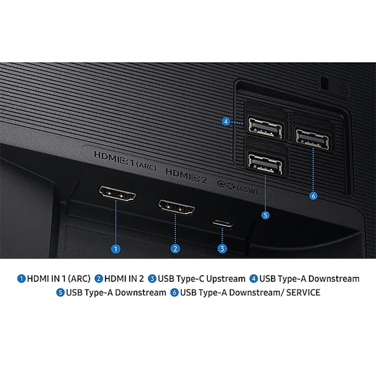 Samsung M7 M70F LS32FM700UEXXP 32" 4K (3840x2160) 60Hz 4ms GTG VA Smart Vision AI Monitor with Tilt Adjustment
