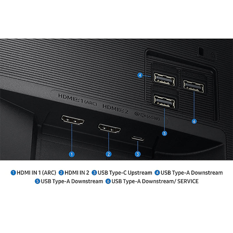 Samsung M7 M70F LS32FM700UEXXP 32" 4K (3840x2160) 60Hz 4ms GTG VA Smart Vision AI Monitor with Tilt Adjustment
