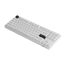 Akko 5087S VIA RGB Hot-Swappable Mechanical Keyboard Black on White (Gateron Orange-Lubed)