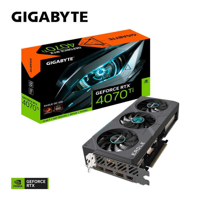 Gigabyte Geforce RTX 4070 Ti Eagle OC 12GB REV 2.0 GDDR6X Graphics Card