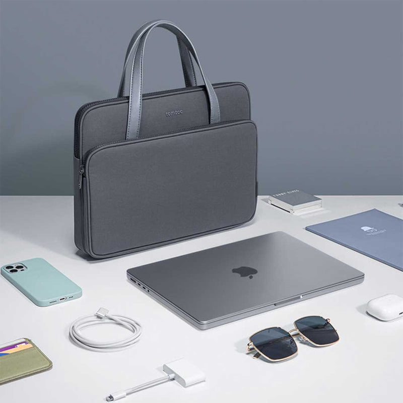 Tomtoc Versatile-A11 Laptop Handbag For 14-Inch Macbook Pro (Gray) (A11D3G1)