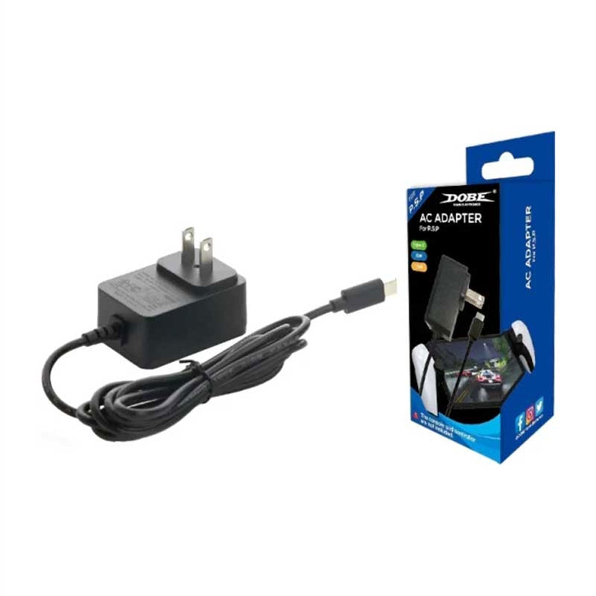 Dobe AC Adapter Type-C 15W 1.5M For Playstation Portal TP5-3596