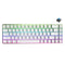 Royal Kludge G68 Tri-Mode RGB 68 Keys Hot Swappable Mechanical Keyboard White