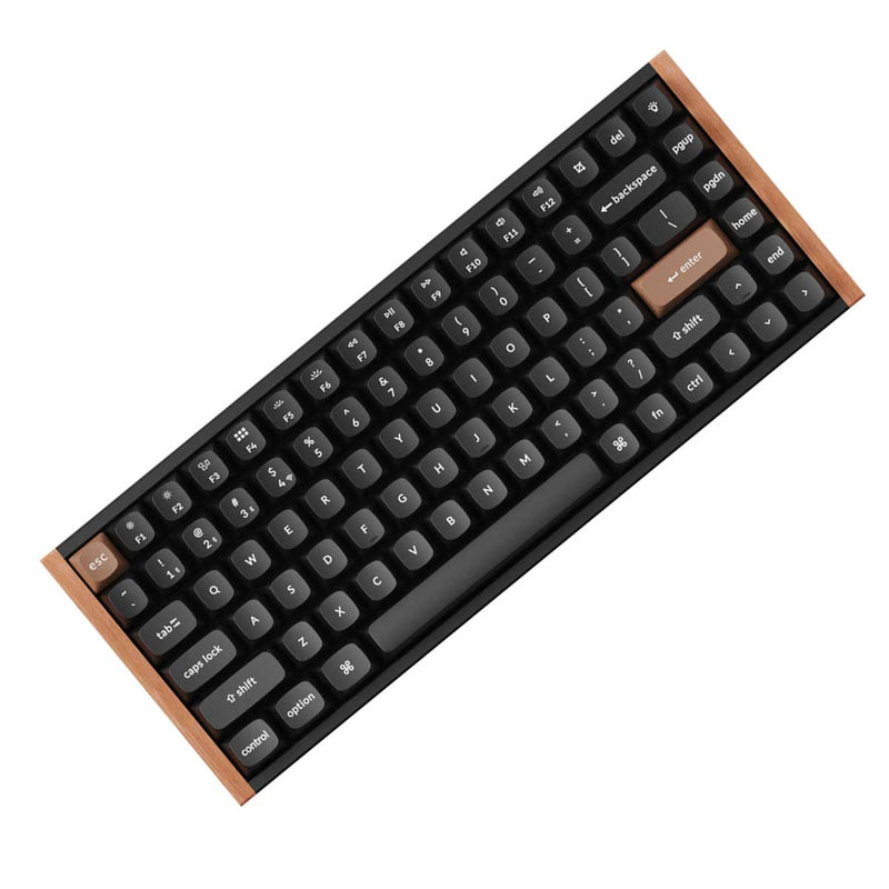Keychron K2 HE Special Ed. Hot-Swappable RGB Backlight 75% Wireless Magnetic Switch Custom Keyboard - Black (Gateron Double-Rail Magnetic Nebula Switch) (K2H-F1)