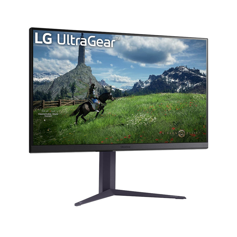 LG UltraGear 32GS85Q-B IPS 32" HDR (2560x1440) 180Hz 1ms GTG G-Sync Compatible Gaming Monitor With Height, Pivot, Tilt Adjustments
