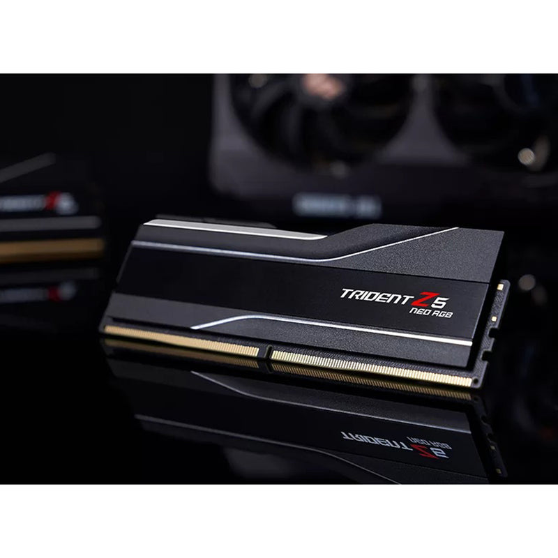 G.Skill Trident Z5 Neo RGB 64GB (2x32GB) DDR5 6000 MT/s CL30-40-40-96 1.40V AMD EXPO Desktop Memory