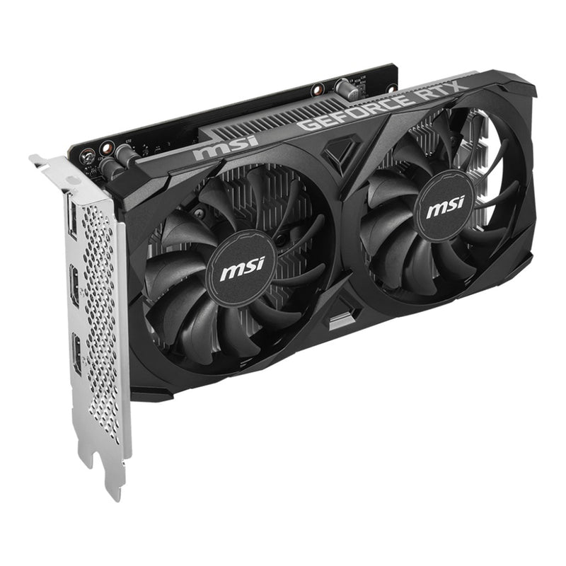 MSI GeForce RTX 3050 Ventus 2X E 6GB OC GDDR6 Graphics Card