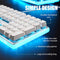 Royal Kludge RK918 Single-Mode RGB 108 Keys Wired Mechanical Keyboard White