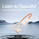 Onikuma T37 Air Conduction Headphones (White)