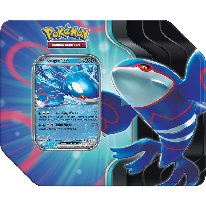 Pokemon Trading Card Game Azure Legends EX Tins 5 Booster Packs (Xerneas ex, Kyogre ex, Dialga ex)