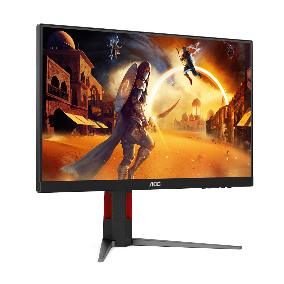 AOC 27G4/71 27" IPS (1920x1080) 180Hz 1ms MPRT IPS Wide View Adaptive Sync Gaming Monitor (Black/Red)