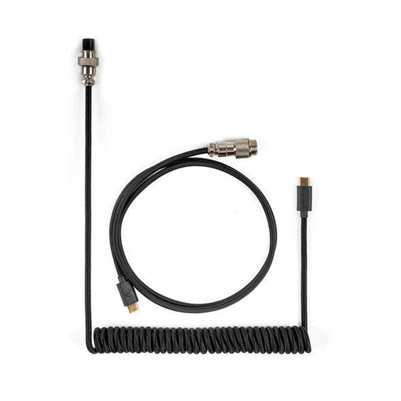 Keychron Custom Coiled Type-C Black Cable (Cab-B)