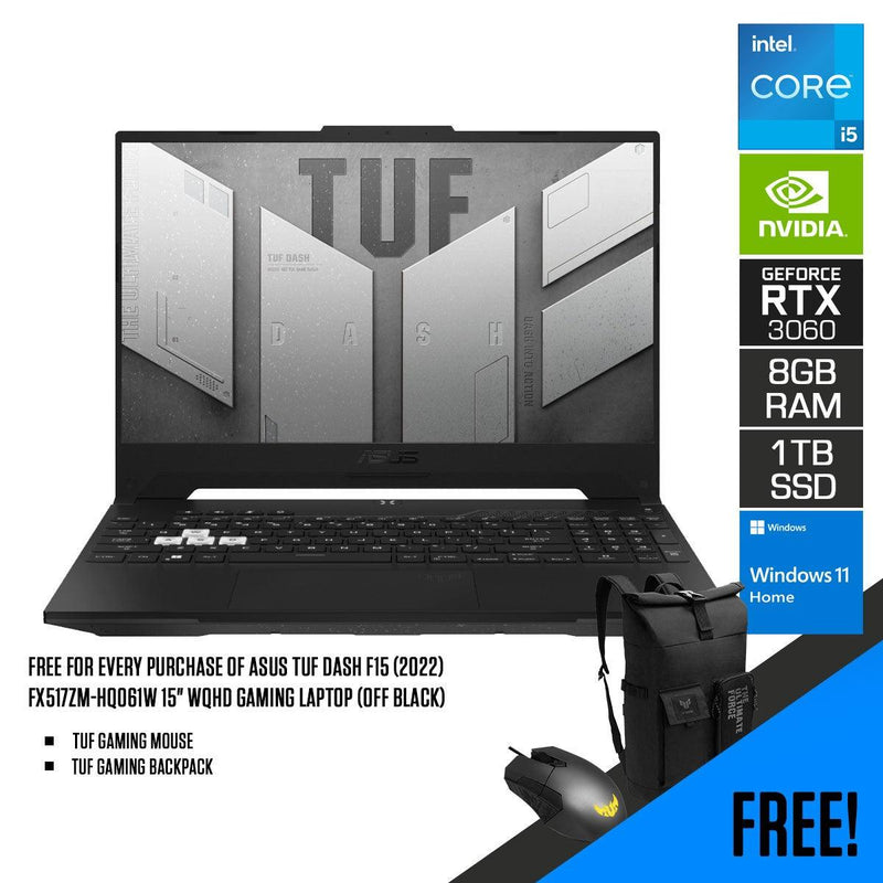 asus tuf dash f15 8gb