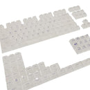 AKKO Clear Full Transparent Keycaps Set ASA 155 Keys Purple Character - DataBlitz