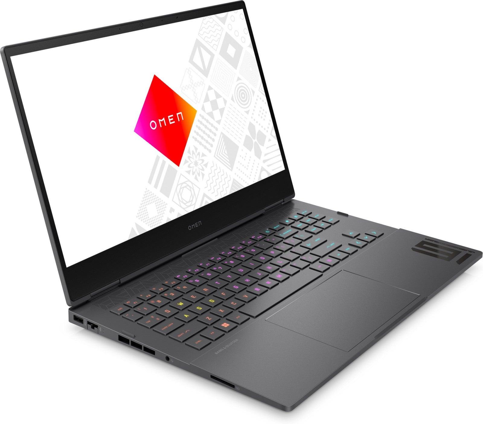 HP Omen 16-N0081AX Gaming Laptop (Mica Silver) | 16.1” QHD IPS (2560 x 1440) | Ryzen™ 7 6800H | 16GB RAM | 512GB SSD | Windows 11 Home |  MS Office Home & Student 2021 | HP Travel 18L 15.6 Backpack (Iron Grey) - DataBlitz
