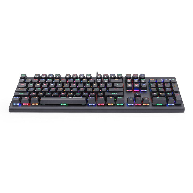 Gofreetech MK700 104-KEYS RGB Mechanical Gaming Keyboard (Brown Switch) + GFT M006 Wireless Optical Mouse Bundle - DataBlitz