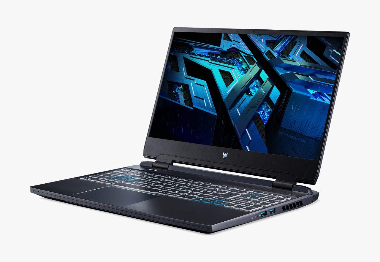 ACER Predator Helios 300 PH315-55-51BA  Gaming Laptop (Abyssal Black) | 15.6" FHD | i5-12500H | 16GB DDR5 | 512GB SSD | RTX™ 3060 | Windows 11 Home | Predator Backpack 15.6 Blue | Gaming Chair LK-8103A | Predator Cap - DataBlitz